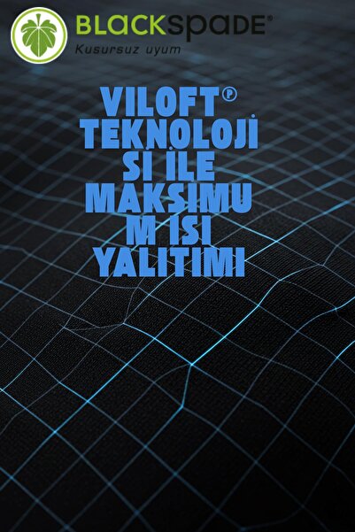 Blackspade Gray Men's Thermal Long Sleeve V-Neck Undershirt 2. Level – Winter Thermal Protective Undershirt New