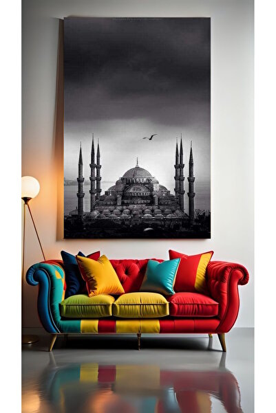 özkacar Vedere din moschee Huzur I Ev, Salon de perete, Salon de înfrumusețar...