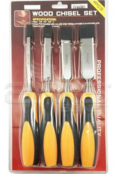 Lisinya مجموعة نحت الخشب مجموعة مطرقة - 6-12-18-22 ملم ( )