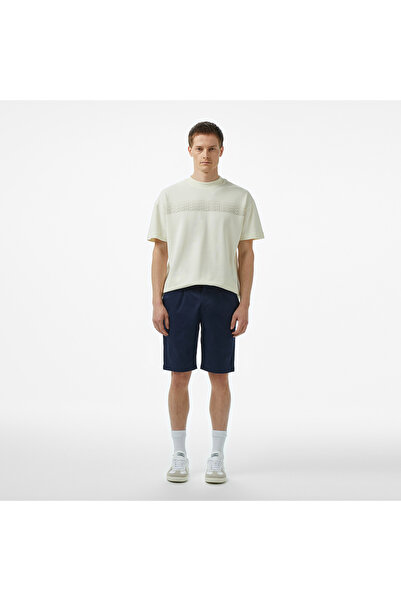 Lacoste Erkek Tapered Fit Lacivert Bermuda Şort