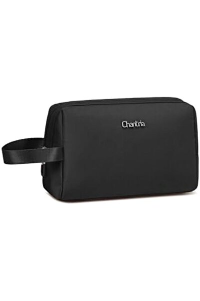 Chantria حقيبة مكياج نسائية، حقائب مستحضرات تجميل كبيرة السعة للنساء، حقيبة حمل أنيقة ومتينة للنساء