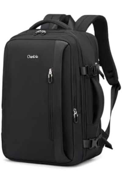 Chantria حقيبة ظهر للسفر للنساء، حقيبة ظهر كبيرة للكمبيوتر المحمول بسعة 33 لترًا قابلة للتوسيع