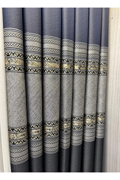 NİVEMESHOME Atlantic Fj614294 V-502 1/3 Sik Pleated Background Curtain Apm