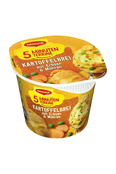 Maggi 5 minute mashed potatoes with peas and carrots 43g