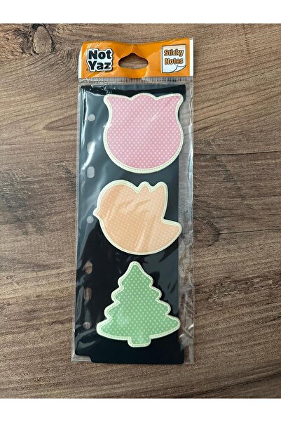 NotYaz Şekilli Ve Arkası Yapışkanlı Bloknot Not Kağıdı Post-it