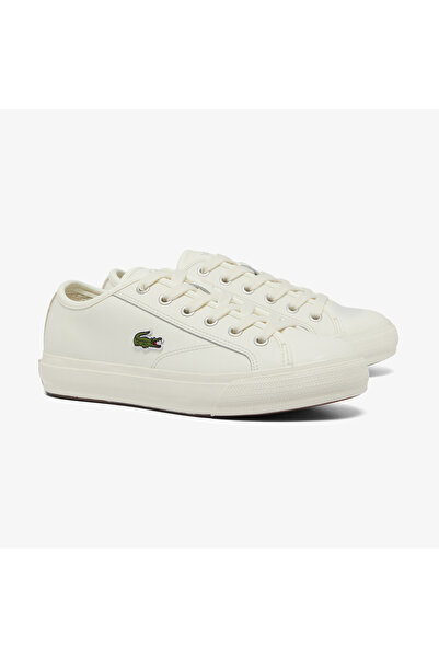 Lacoste Backcourt Kadın Bej Sneaker