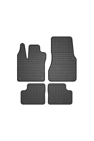 Renault Set of 4 Rubber Mats Compatible with Twingo III 2014-Present