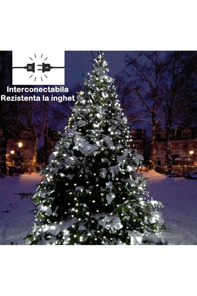 YOTO Christmas Net Lights, 1.5 x 1.5 m, 120 LEDs, Cool White