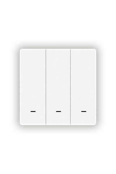 MOES زر تبديل المشهد الذكي ZigBee، يتطلب محورًا، يعمل بالبطارية (غير متضمن) للتحكم في المشهد