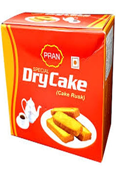 pran كيكة جافة ٤×٢٨×٤٠ جم (علبة بلاستيكية)