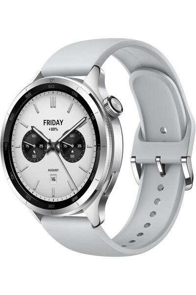 Xiaomi Watch S4 Silver |Smartwatch| 1.43" AMOLED display, Long battery life, ...