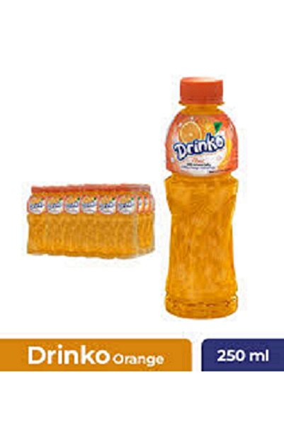 pran Juice Drinko Float Orange Drink 24x250 ml