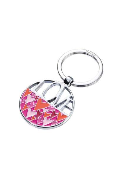 Troika Circle of Love Keychain