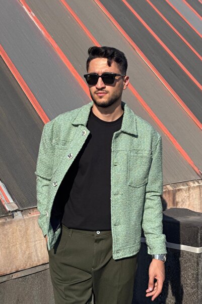 inpool Unisex, Shirt Collar, Double Pockets, Standard Fit, Woven Jacket Use589