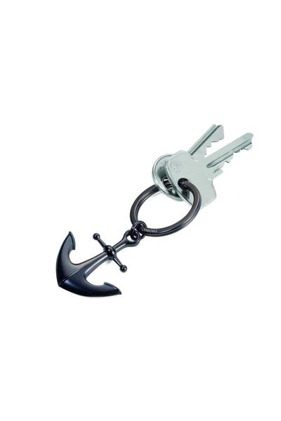 Troika Anchor Keychain, Gunmetal