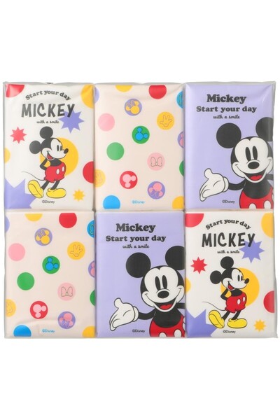 Disney 100.Yıl Lisanslı Kokulu Kağıt Mendil 7Yp. 12'li Paket