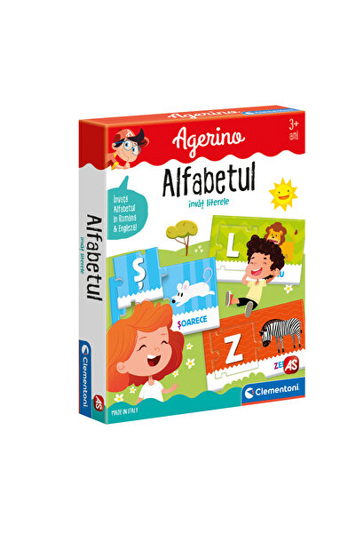 CLEMENTONI Jocul Agerino, Alfabet