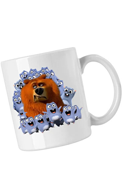 OEM Grizzy Bear with Lemmings Mug