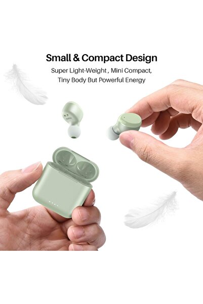 TOZO T6 True Wireless Earbuds Bluetooth 5.3 Headphones Touch Control with Wireless Charging Case IPX