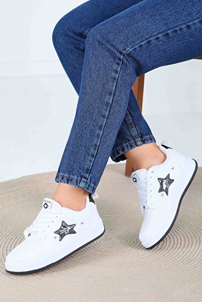 Elit Solazer 017 Λευκά ελαφριά άνετα ορθοπεδικά γυναικεία αθλητικά παπούτσια