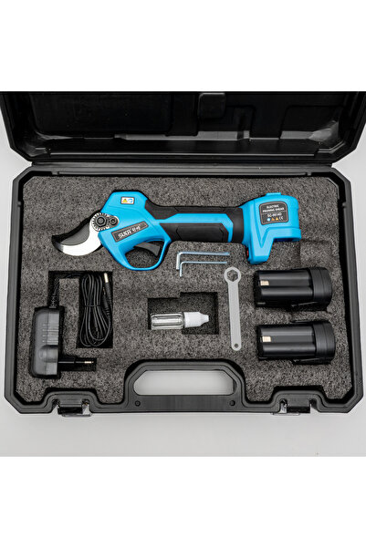 Suca Foarfeca electrica profesionala - lama otel SK5 , doua acumulatoare