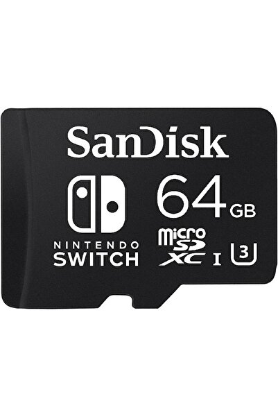 SanDisk بطاقة MicroSDXC سعة 64 جيجابايت
