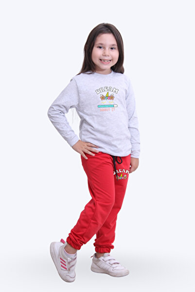 panios kids DEVOJČIČKI PIZAMA SET SA TISKOM I ELASTIČNIM STRUKOM I GORNJIM I ...