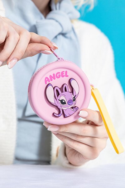 Disney Lilo&Stitch Lisanslı Silikon Bozuk Para Çantası