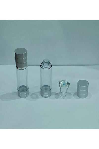 Marka Empty Cream and Lotion Bottle 50 ml Refillable Airless Bottle 7 Pieces