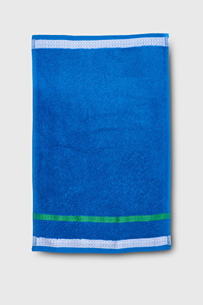 Benetton Home Банний рушник для рук, обличчя та тіла, синій, 100% бавовна, 30x50 см, рушник для обличчя