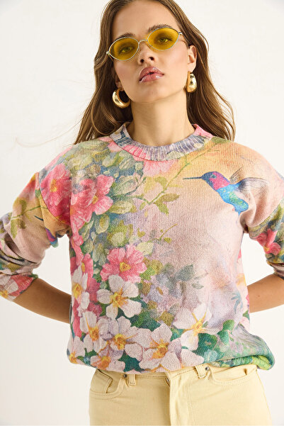 Bianco Lucci Women's Piece Knitwear Sweater