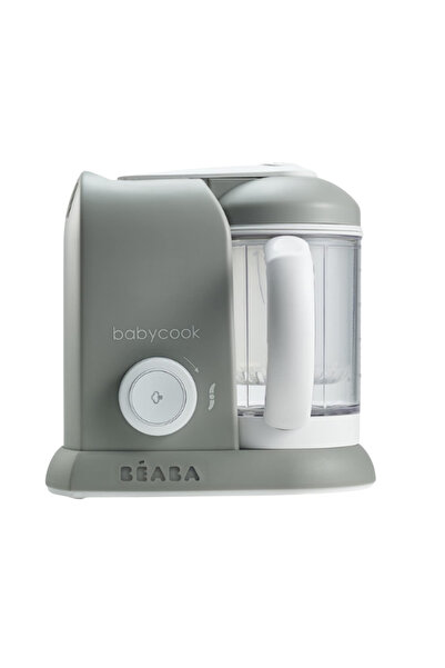 Beaba بيبا - محضرة طعام الأطفال المفردة 4 في 1 رمادي