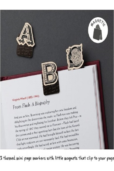 İF Magnet Bookmark-If Mini Marks Abc