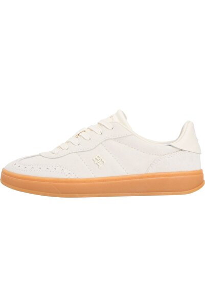 Tommy Hilfiger Th Heritage Kadın Beyaz Sneaker
