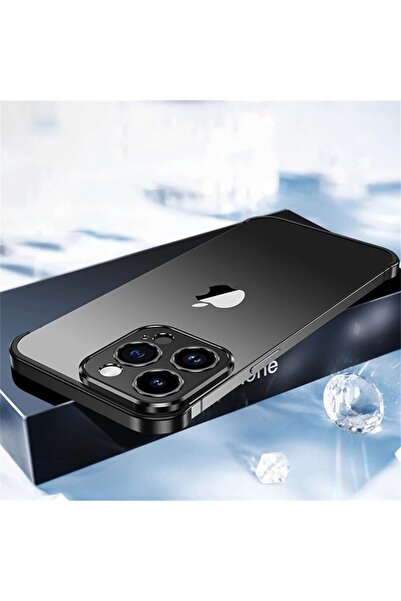 Flippy Edgeless Metal Case for iPhone 16 Plus (Flippy) — Corner & Camera Protection, Aluminum Alloy, Shoc