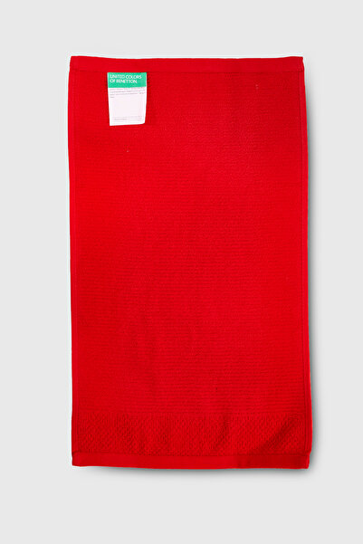 Benetton Home Bath Towel Hand Face Body Red 100% Cotton 70X140 cm Bath Towel