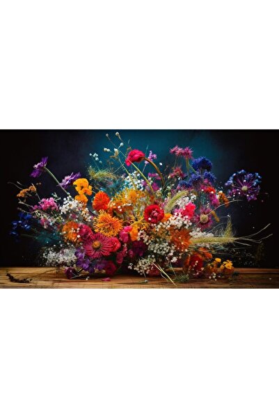 OEM Διακοσμητική επιτοίχια ζωγραφική με ξύλινο πλαίσιο, 33cm x 24cm, εικόνα 2502