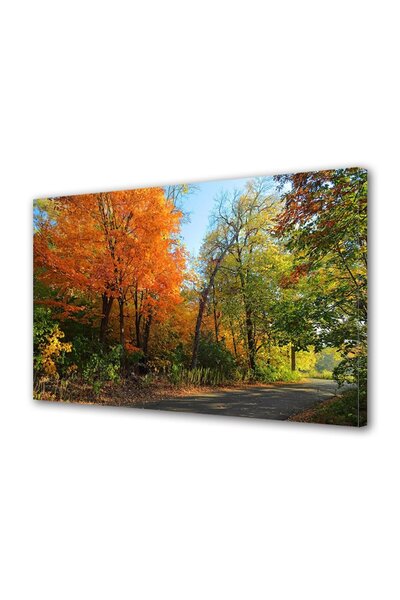 OEM Tablou decorativ, de perete, cu rama din lemn, 33cm x 24cm,cu flori1731
