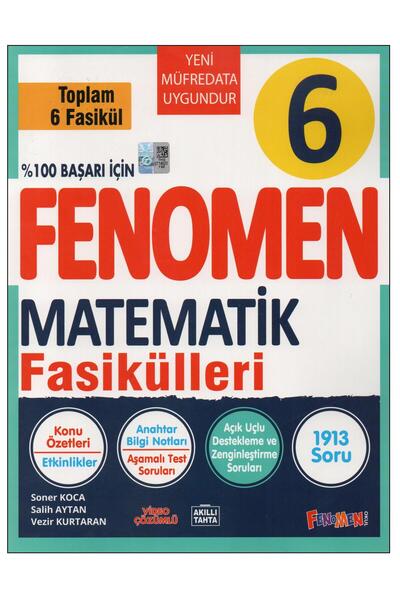Fenomen Yayıncılık Fenomen 6.Sınıf Matematik Fasikül