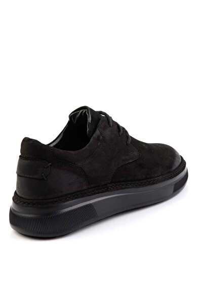 Bambi Siyah Leather Erkek Casual Ayakkabı E01089002001