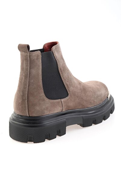 Bambi Vizon Leather Erkek Bot & Bootie E02604001302