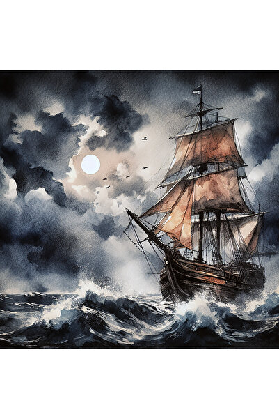 OEM Διακοσμητική επιτοίχια ζωγραφική με ξύλινο πλαίσιο, 33cm x 24cm, εικόνα 1718