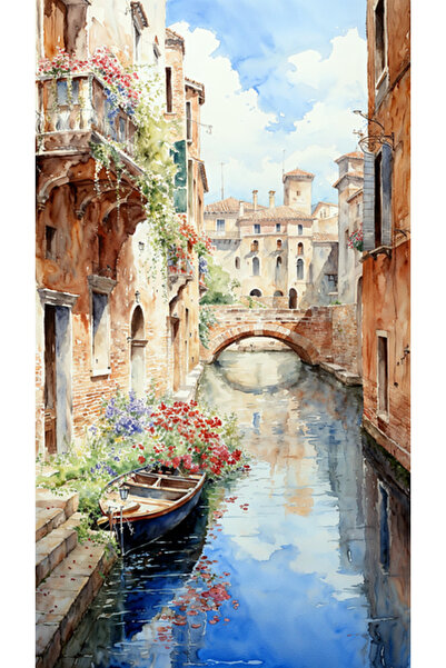 OEM Tablou decorativ, de perete, cu rama din lemn, 33cm x 24cm, imaginea 1724