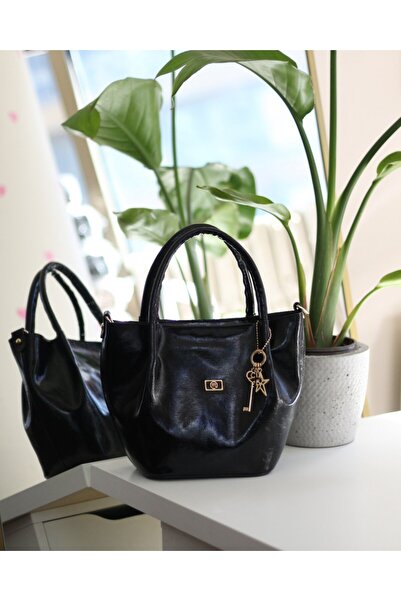 Set Jones Kadın Yıldız Aksesuarlı Çapraz Askılı El ve Omuz Çantası