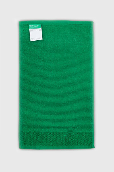 Benetton Home Банний рушник для рук, обличчя та тіла, зелений, 100% бавовна, 70x140 см