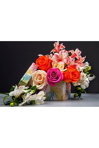 OEM Διακοσμητική επιτοίχια ζωγραφική με ξύλινο πλαίσιο, 33cm x 24cm, εικόνα 2522