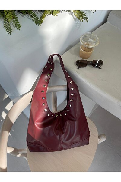 Senza Vedere Shoulder Bag Without Stud Detail