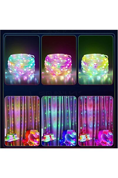 Flippy Christmas String Lights, 200 micro LEDs, 20 m, 220V, 8 modes, multicolor