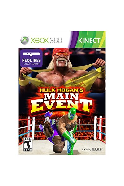 majesco Hulk Hogan's Main Event game for XBOX 360 Kinect