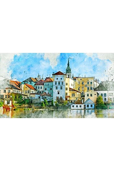 OEM Tablou decorativ, de perete, cu rama din lemn, 33cm x 24cm, imaginea 1770